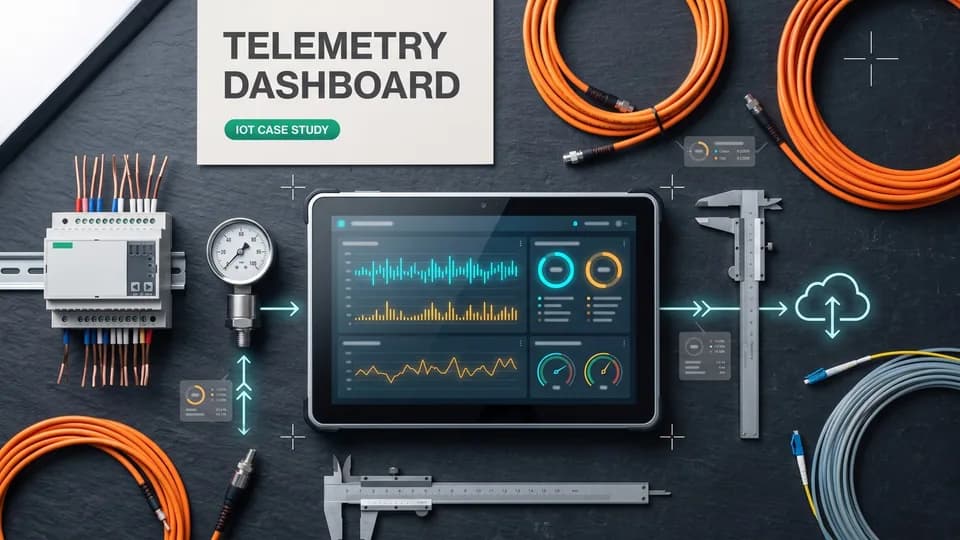 Manufacturing Telemetry Dashboard Software: IoT Case Study