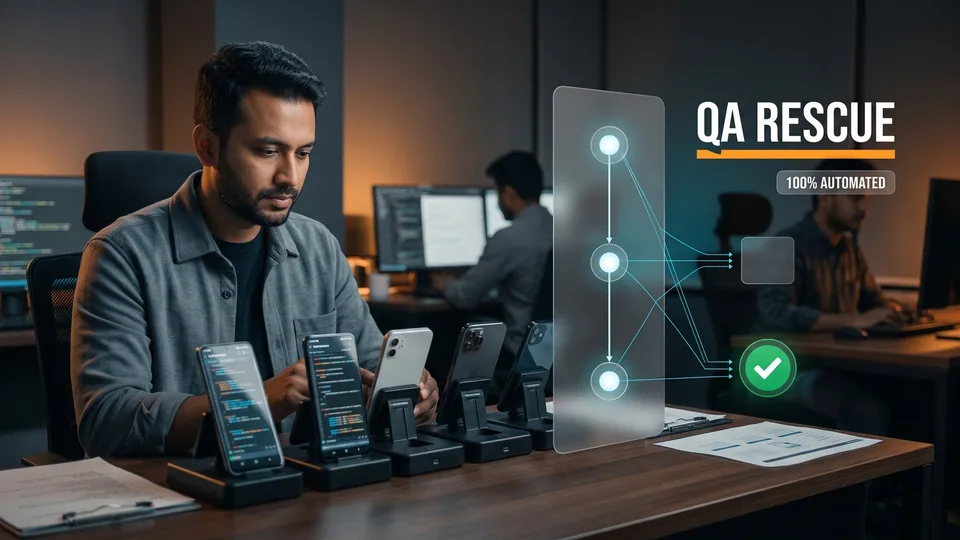 Software QA Rescue Test Automation for Mobile FinTech