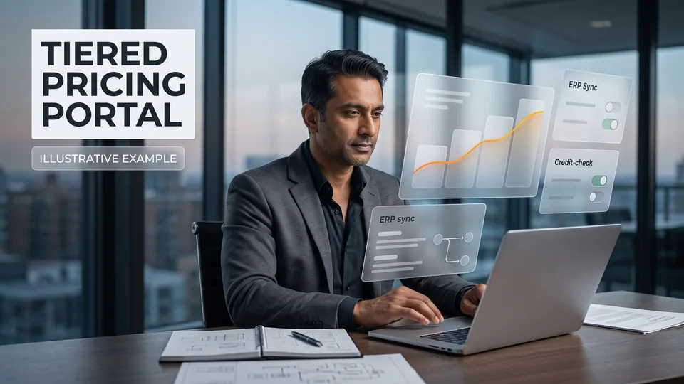 B2B Wholesale Portal Development: Tiered Pricing Concept