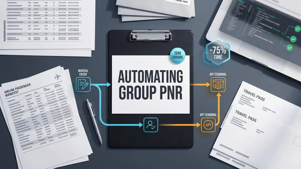 Amadeus GDS Group Booking Automation | Case Study